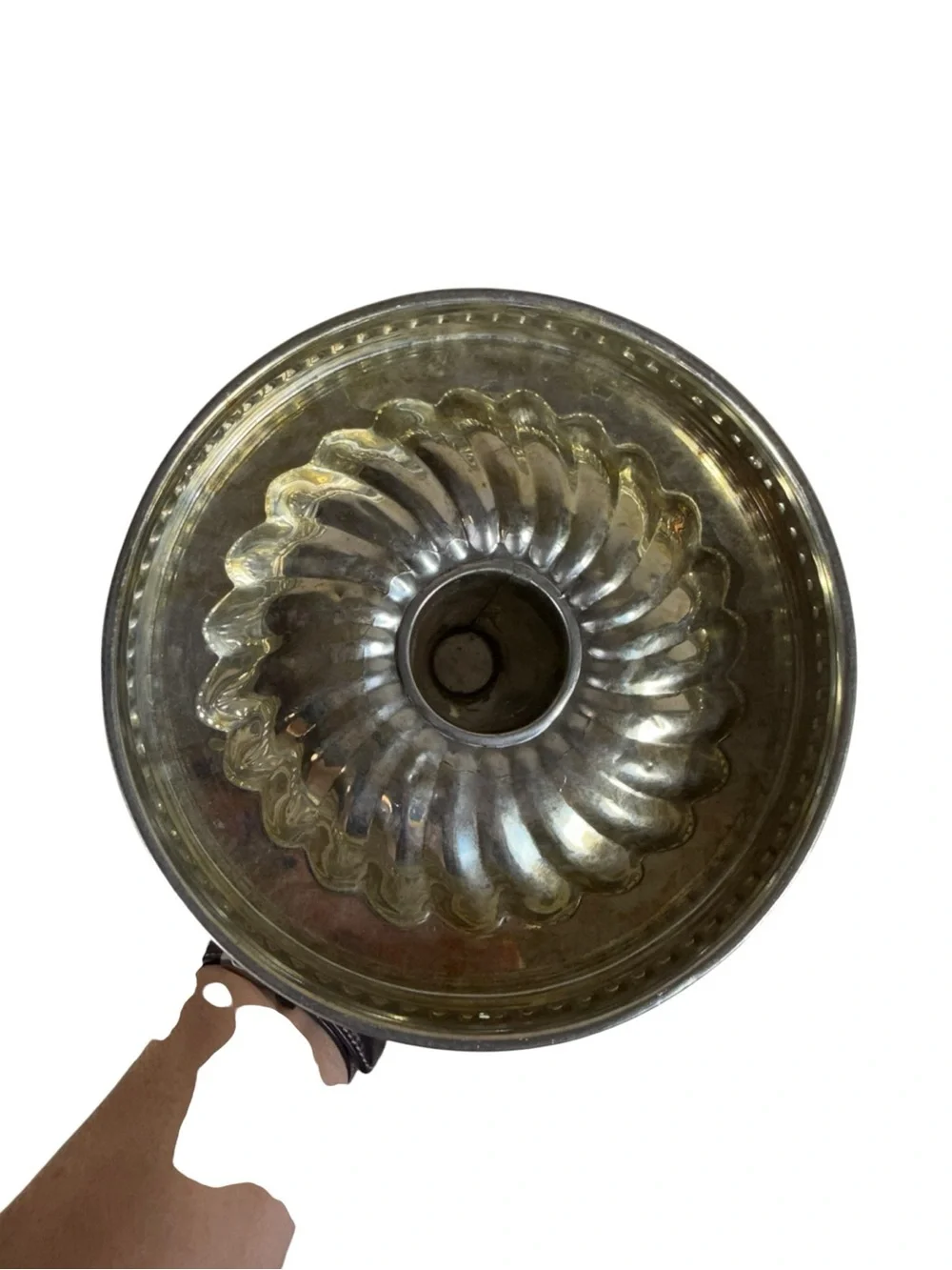 Vintage Silver Metal Mold